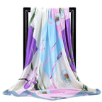 Large square scarf Simulation silk scarf All-match scarf Scarf
