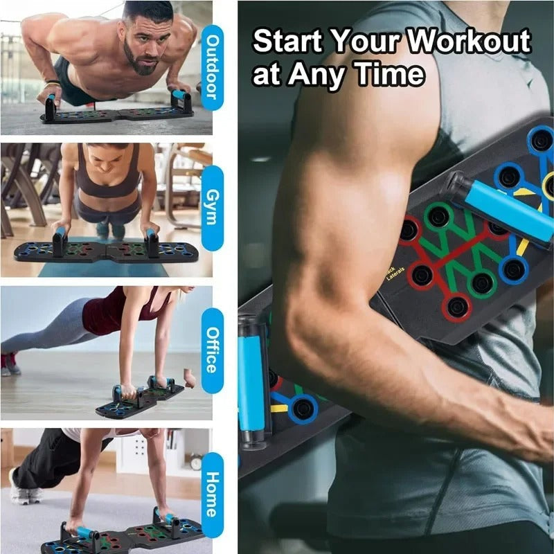 Panca Push-Up 30-in-1 Stazione di Allenamento Digitale per Tutto il Corpo a Casa
