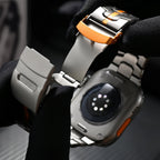 ヴェラリス チタン アップルウォッチ バンド ハイポアレルギニック クラスプ付き