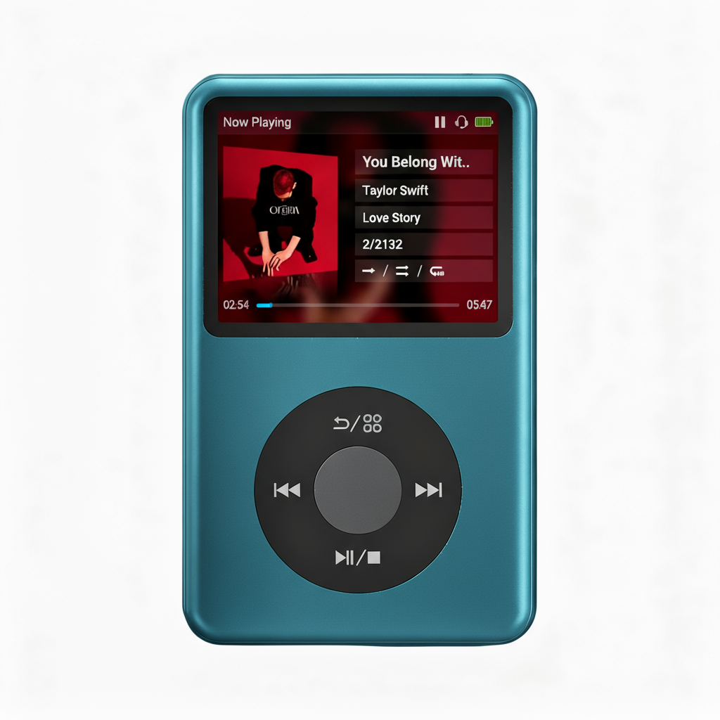 High-Capacity Distraction-Free MP3 Player for Pure Hi-Fi Audio