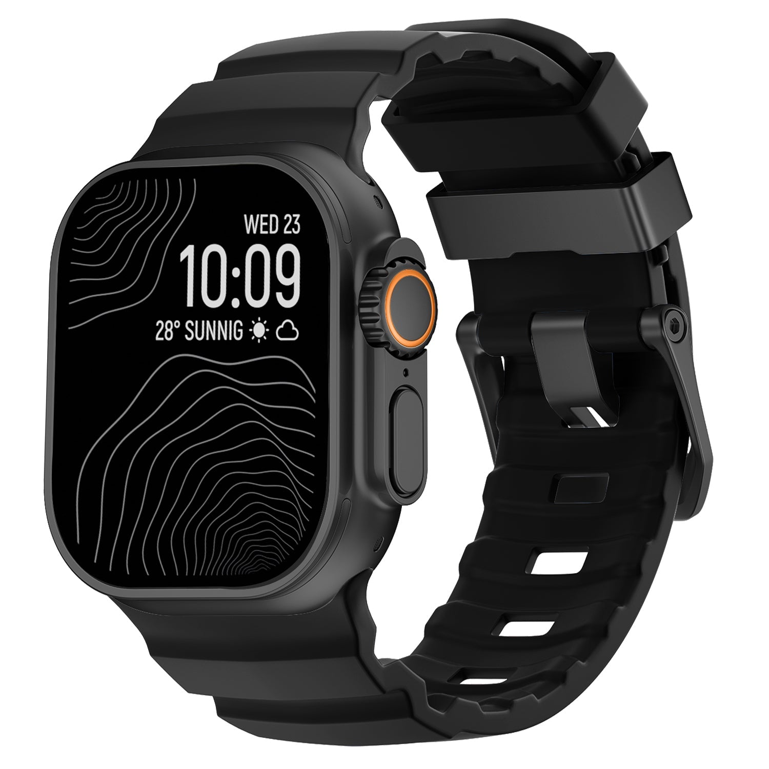 Tali Sukan Silikon TrailBound untuk Jam Tangan Apple
