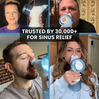 Electric Dual-Action Nasal Rinse & Suction Device for Daily Sinus Cleansing & Clear Breathing