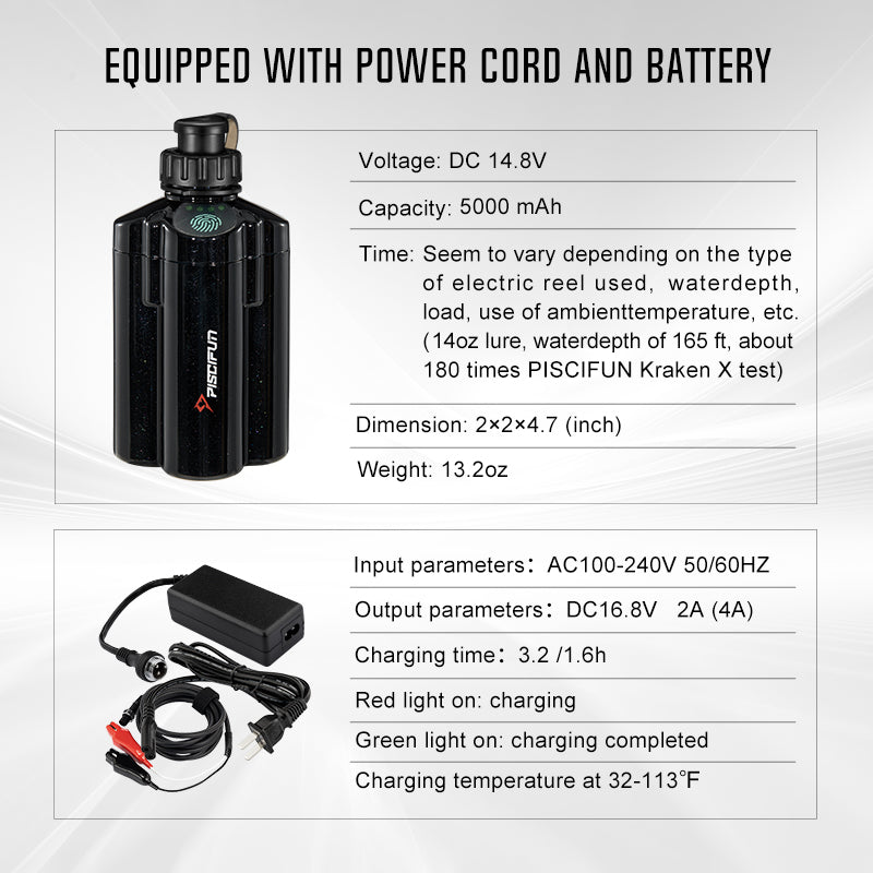 بكرات صيد كهربائية كبيرة من بيتبروفاك كراكن، بكرة صيد موصى بها من هايكو