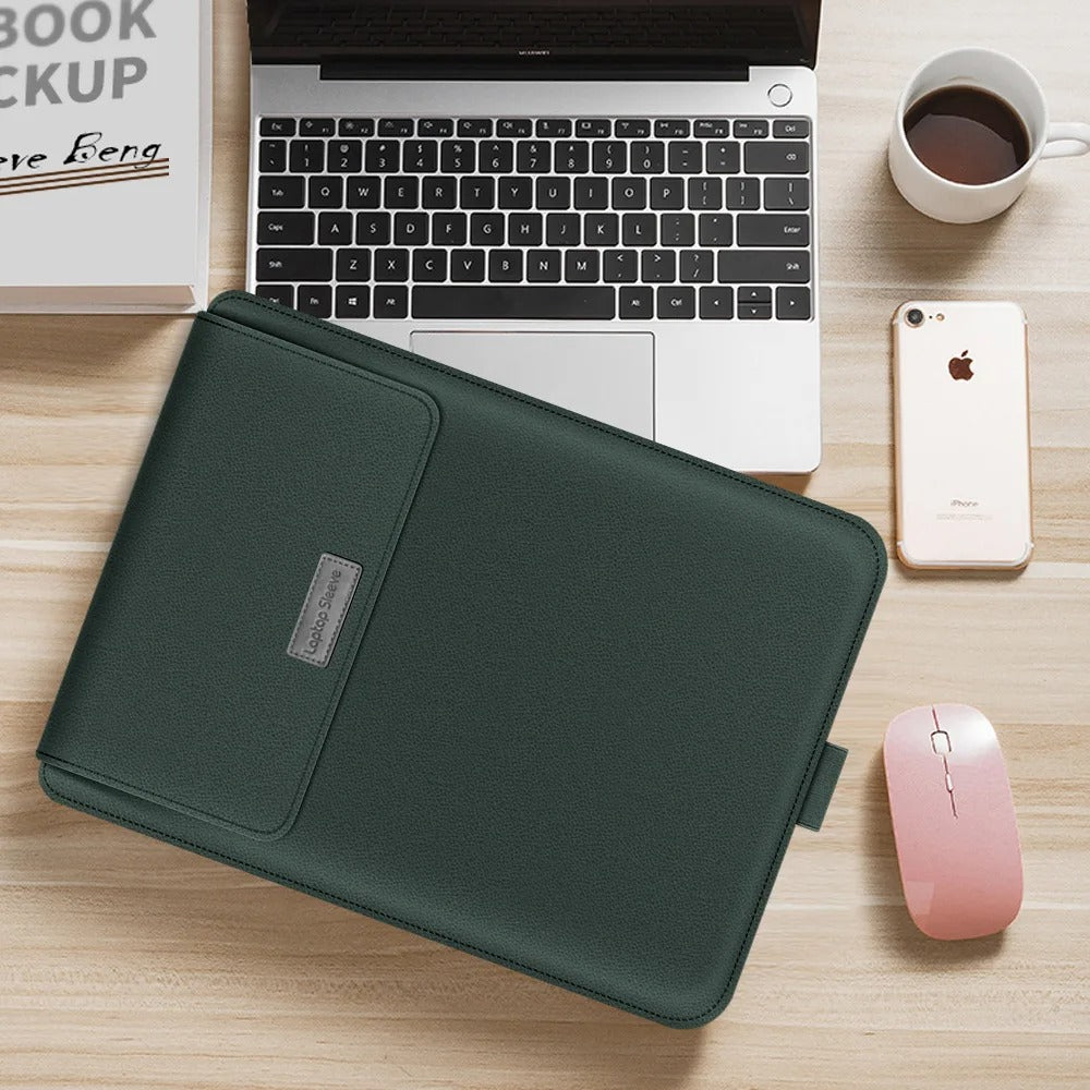 Kirev 4-In-1 Laptop Sleeve With Slim Protective Stand Case