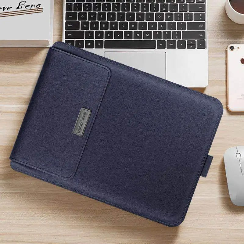 Kirev 4-In-1 Laptop Sleeve With Slim Protective Stand Case