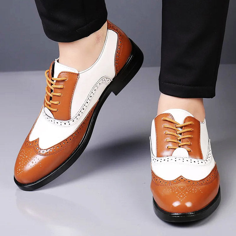 Salvator Brogue Lace-Up Shoe