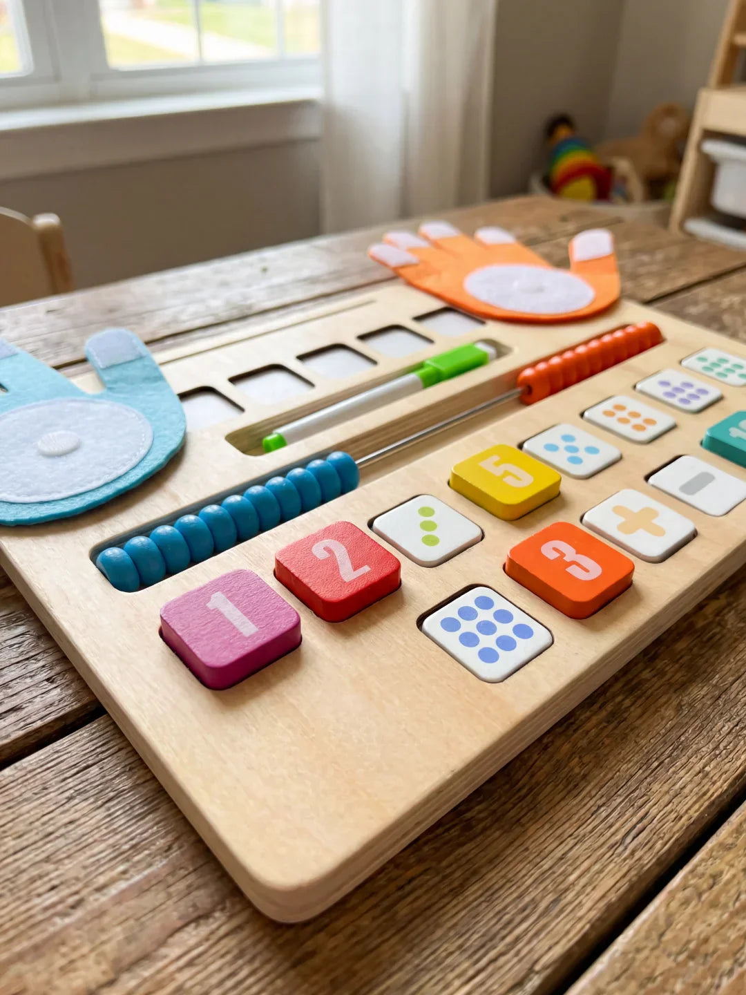 Interactive Calculation Board for Math Practice and Learning