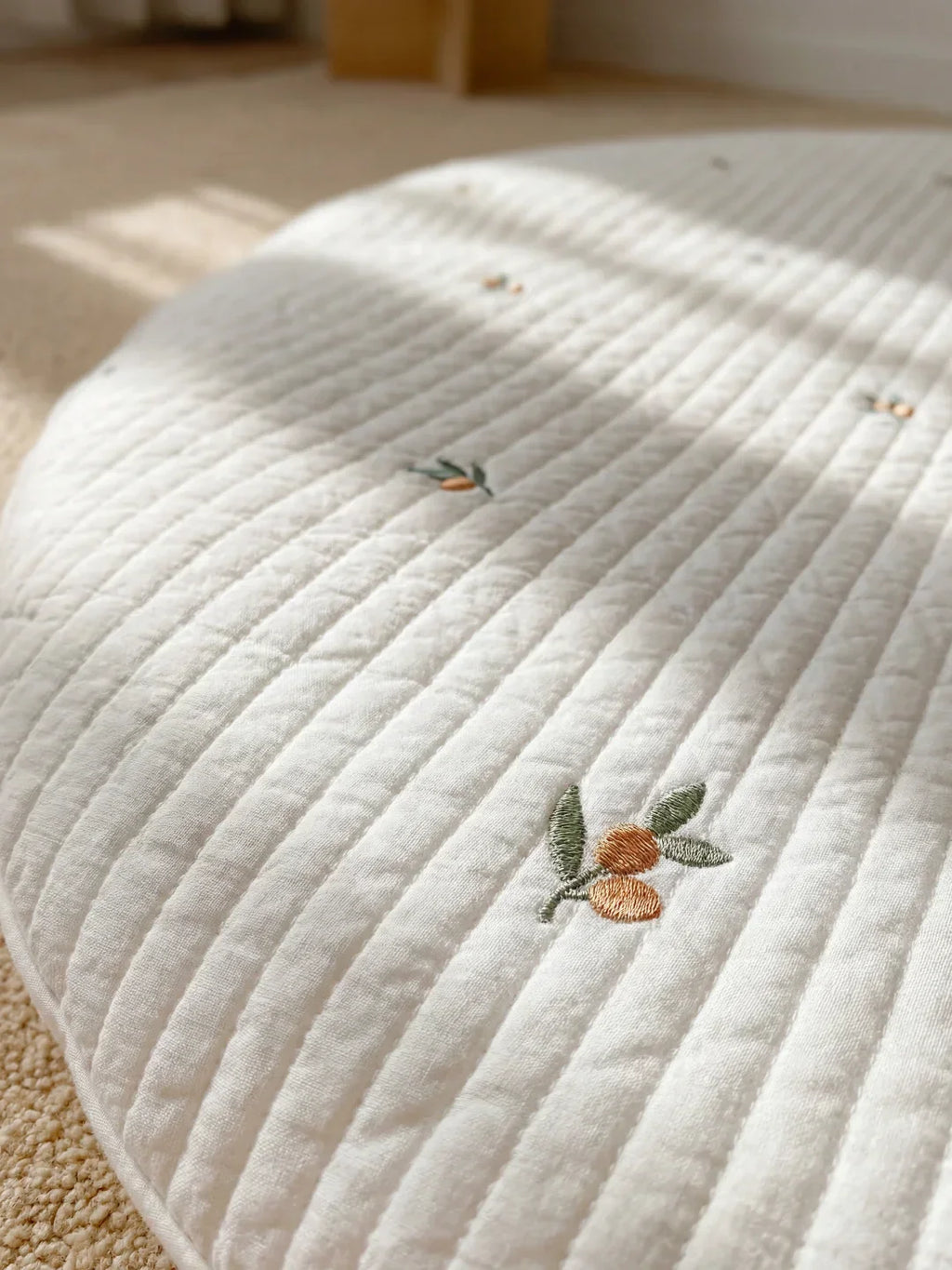Quilted Cotton Baby Play Mat For Gentle Floor Play Sessions