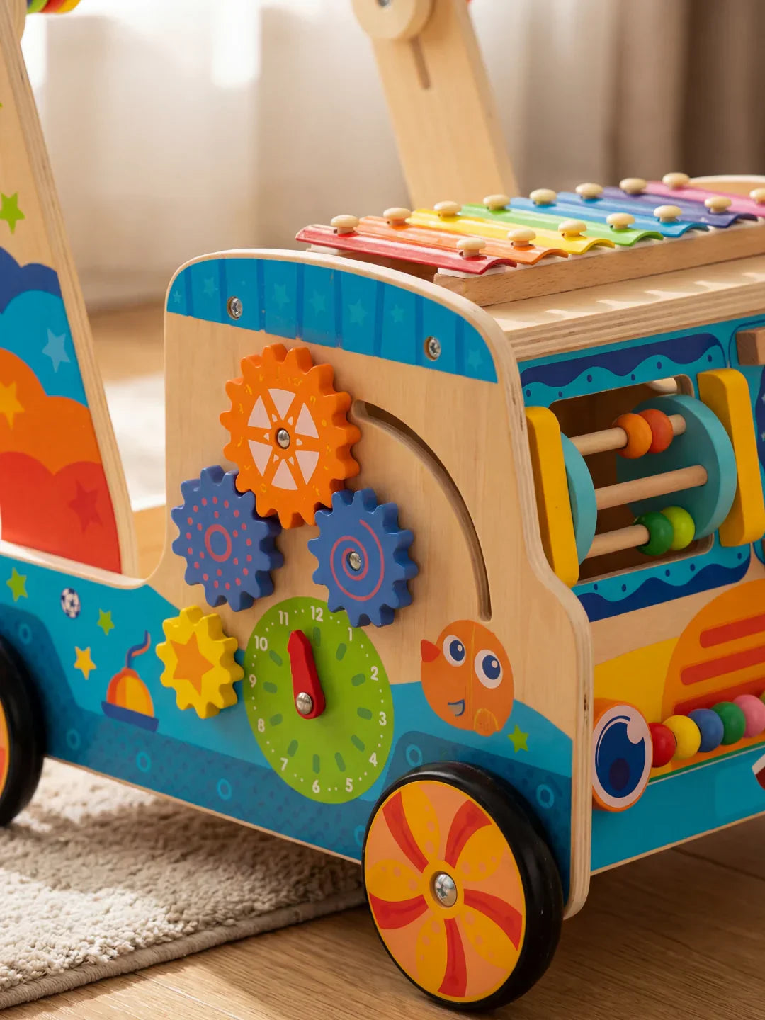 Le P'tit Secouriste Walking Cart Activity Truck for Kids
