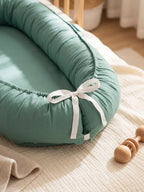 Ergonomic Baby Bed Reducer, Cushioned Crib Bumper for Cozy Sleep