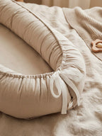 Ergonomic Baby Bed Reducer, Cushioned Crib Bumper for Cozy Sleep