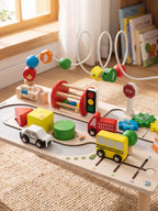 Activity Table With Road Circuit For Creative Play