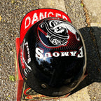 Moto baseballpetstijl helm met DOT- en ECE-certificering