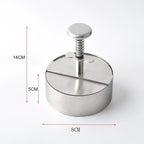 304 Stainless Steel Burger Press for Perfect Patties