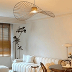 Vexaera kroonluchter modern ijzer en stof verlichting art deco flair