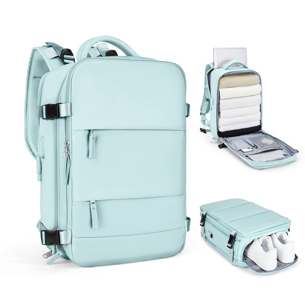 Mochila de Viagem Inteligente Expandível Solara Glide Unissexo