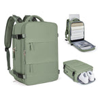 Mochila de Viagem Inteligente Expandível Solara Glide Unissexo