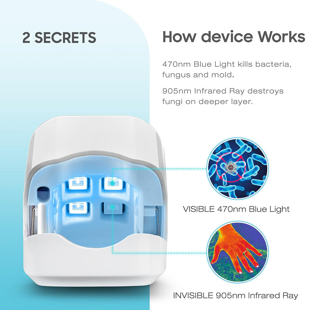 NexaLume At Home Laser Toenail Fungus Treatment Device