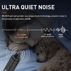 LED Electric Nail Clipper For Pets Safe Grooming For Cats And Dogs