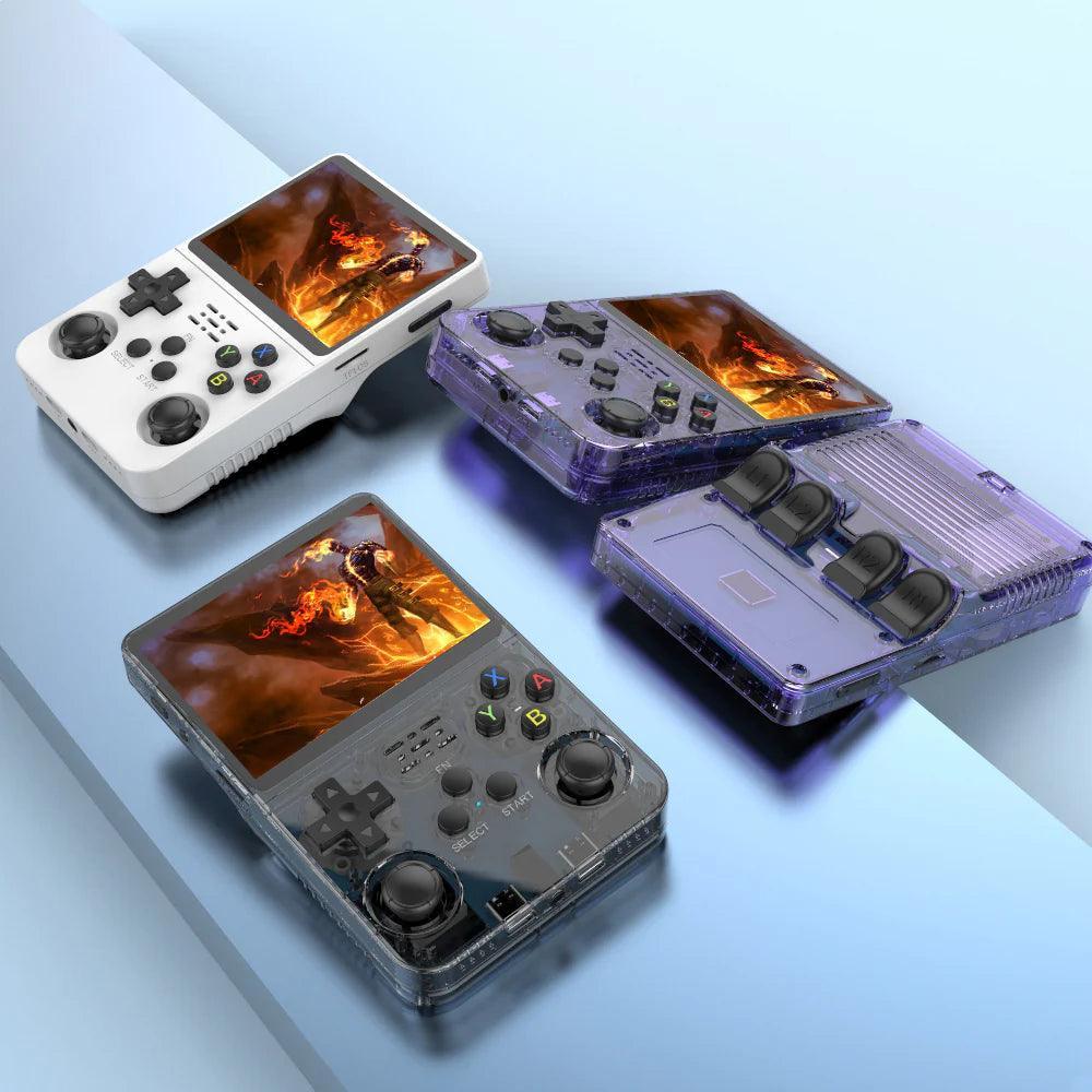 Kézi retro játékkonzol HD kijelzővel klasszikus játékosoknak
