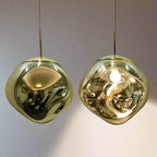 Fjordline Nordic Glas-Hängeleuchte für Wohnzimmer, Esszimmer, Küchen