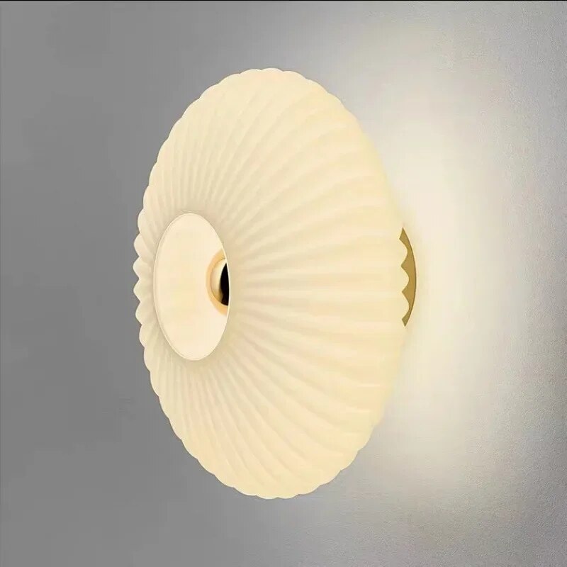 AeroLume Ripple Glass Wall Lamp for Ambient Lighting