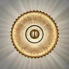 AeroLume Ripple Glass Wall Lamp for Ambient Lighting