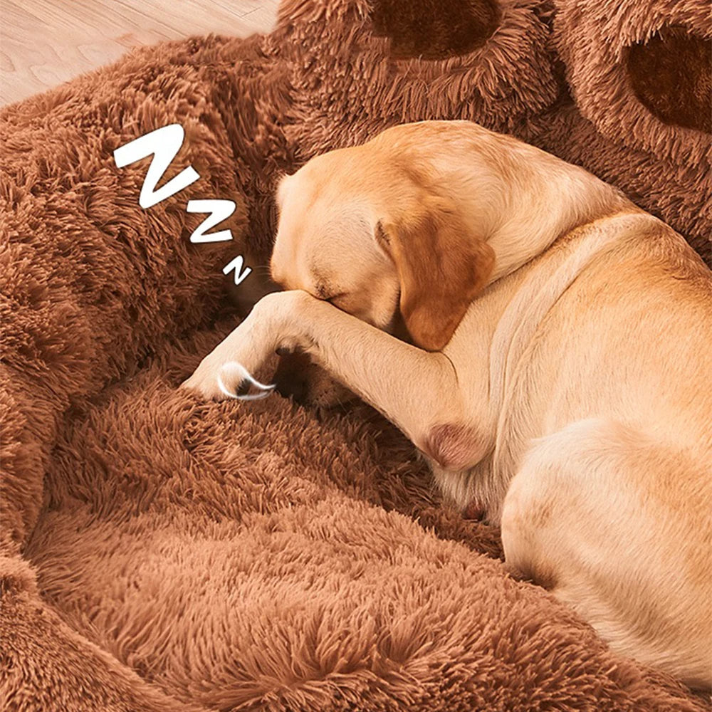 Cama Acogedora y Calmante para Perros para un Sueño Tranquilo y Comodidad Segura para Perros Nerviosos
