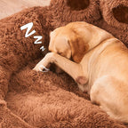 Cama Acogedora y Calmante para Perros para un Sueño Tranquilo y Comodidad Segura para Perros Nerviosos