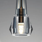 Lámparas colgantes LED de cristal K9 de cobre completo premium Asterra