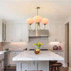 Liora Lampu Gantung Merah Jambu