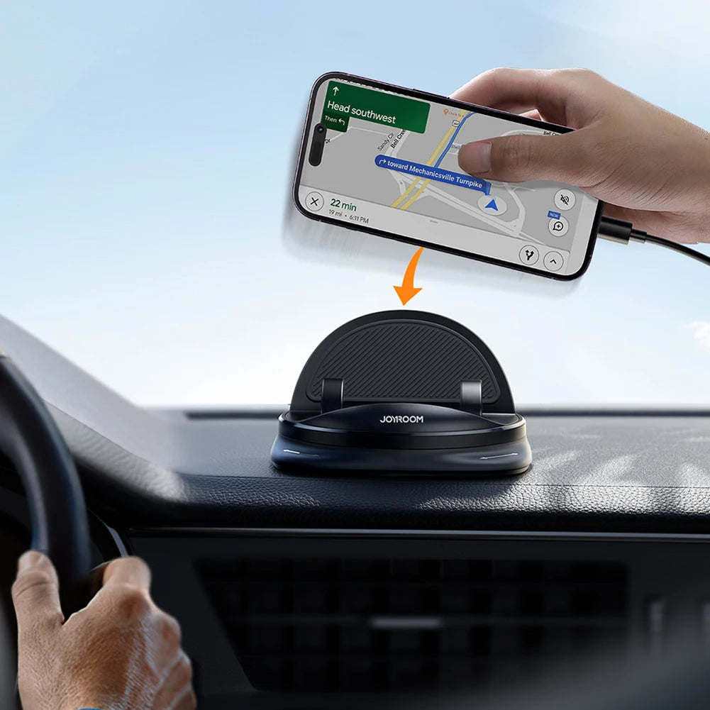 AeroMount 360 Derece Araba Telefon Tutucu, Gösterge Paneli veya Havalandırma İçin