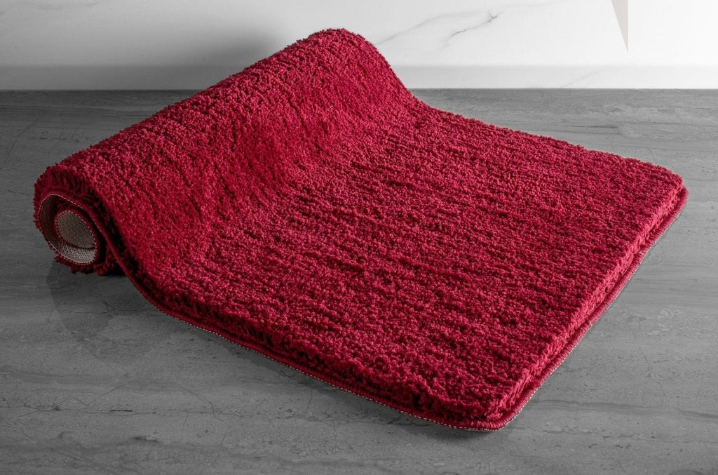 Luxura UltraSoft Bath Mat | Super-absorbent microfiber bathroom rug with anti-slip backing