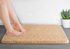 Luxura UltraSoft Bath Mat | Super-absorbent microfiber bathroom rug with anti-slip backing