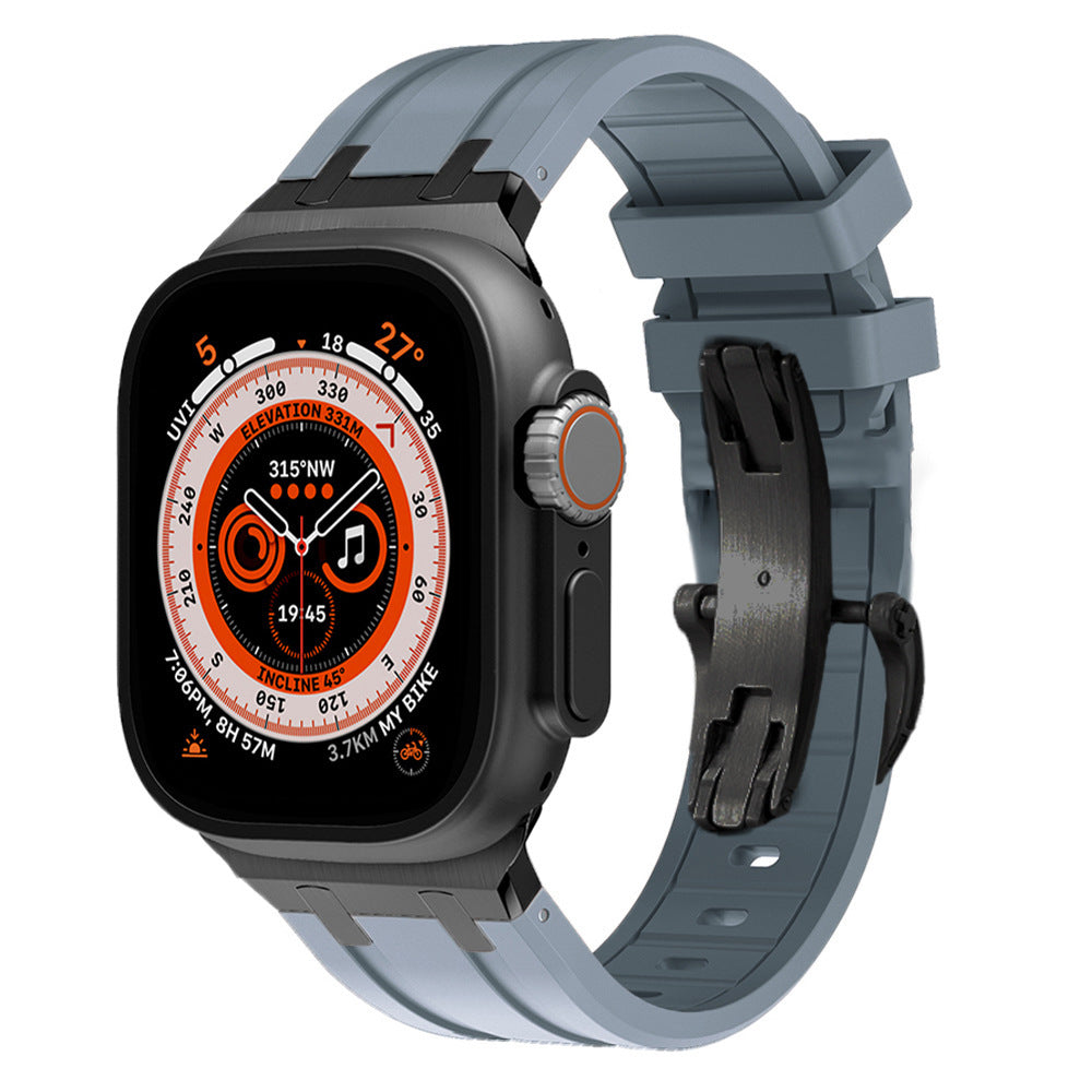 VeroFit | Silikonový široký pásek s titanovým adaptérem pro Apple Watch | Petprovac