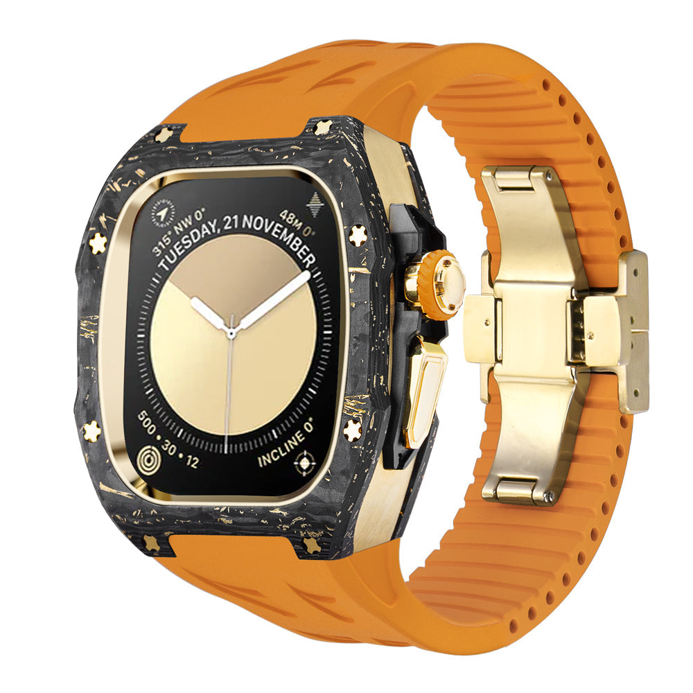 Novex カーボンファイバー製 Apple Watch Ultra 用レトロフィットケースキット | Petprovac