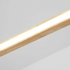 LumaWood LED Pendant Light With Wood Finish And Subtle Metal Accents