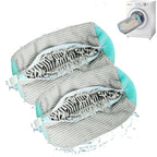 Set da 2 sacchetti per lavaggio scarpe per protezione in lavanderia domestica