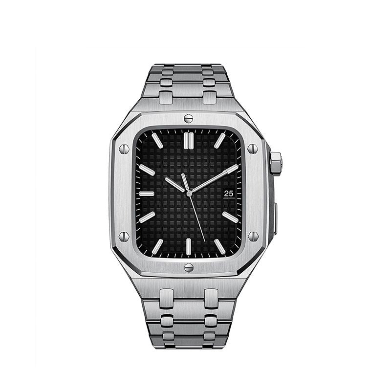 Corvex | 316L roestvrijstalen band en kast retrofit kit voor Apple Watch | Petprovac