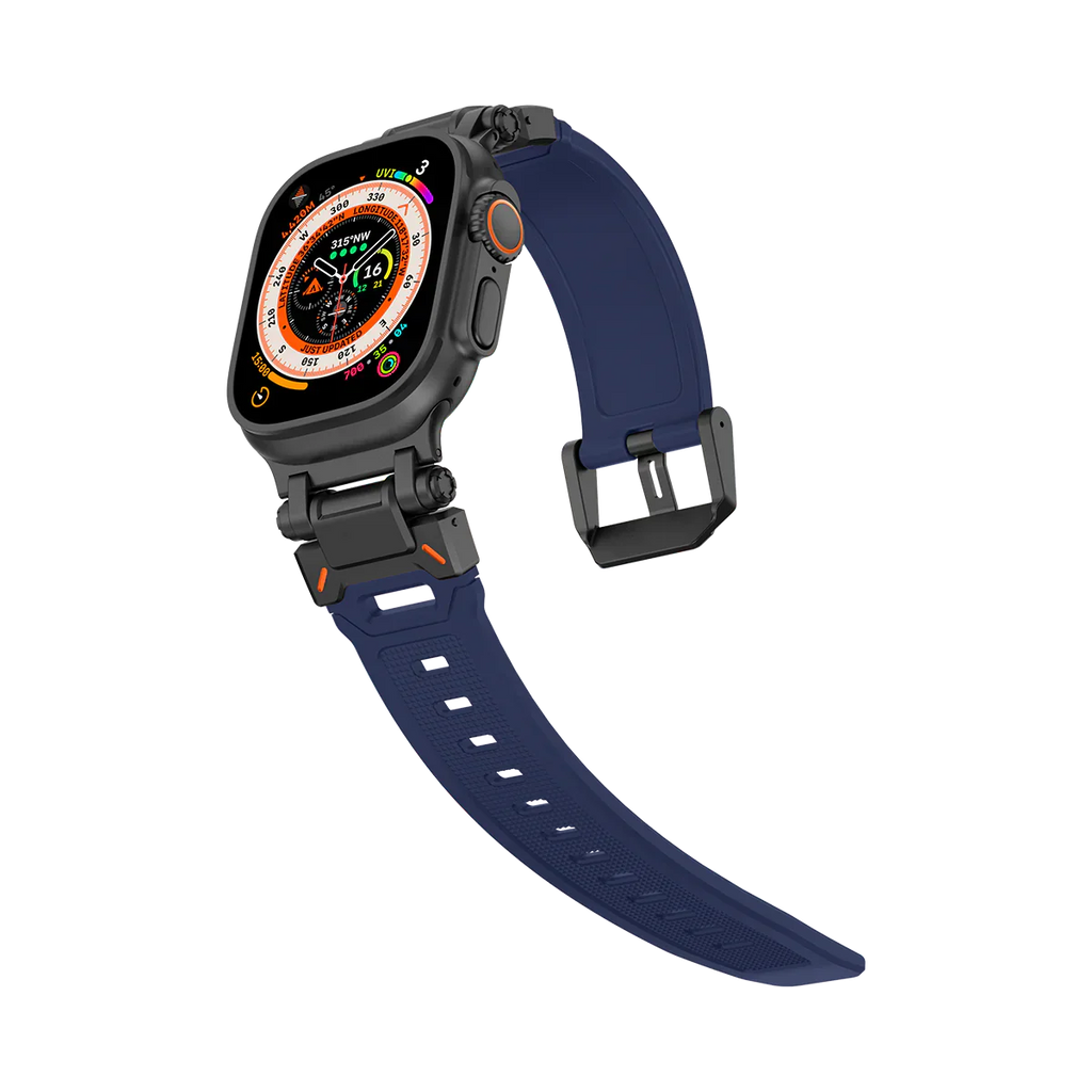 Meron Titanium-Head Silicone Band for Apple Watch | Petprovac