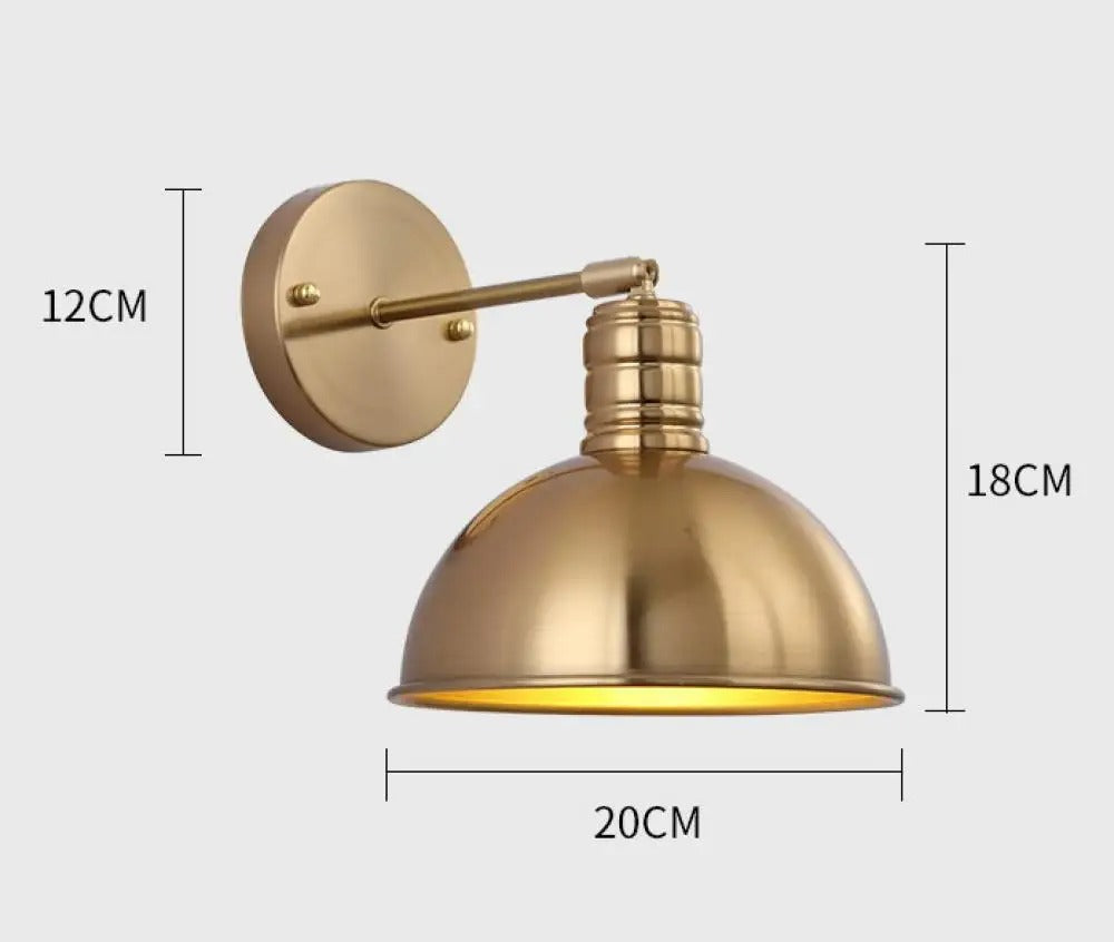 Lampu Dinding Pemasangan Lengan Gaya Lama