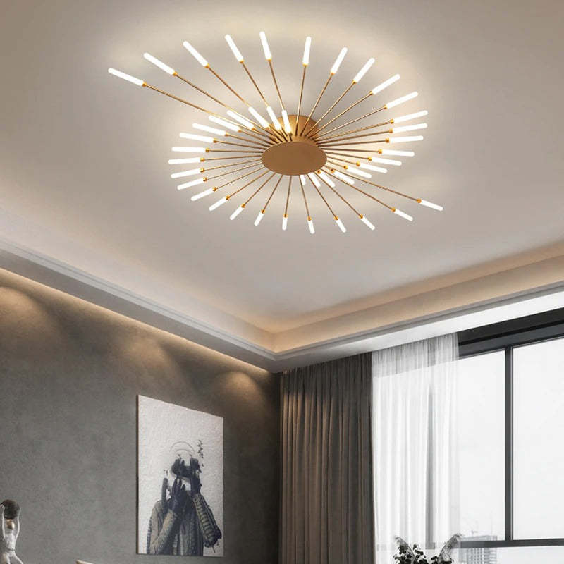 Asterra Moderne Plafondlamp voor Woonkamer en Slaapkamer