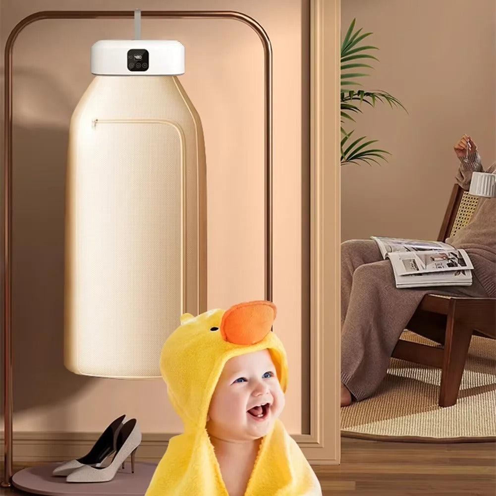 SwiftDry kauko-ohjattava kannettava pyykinkuivain – nopea kuivaus