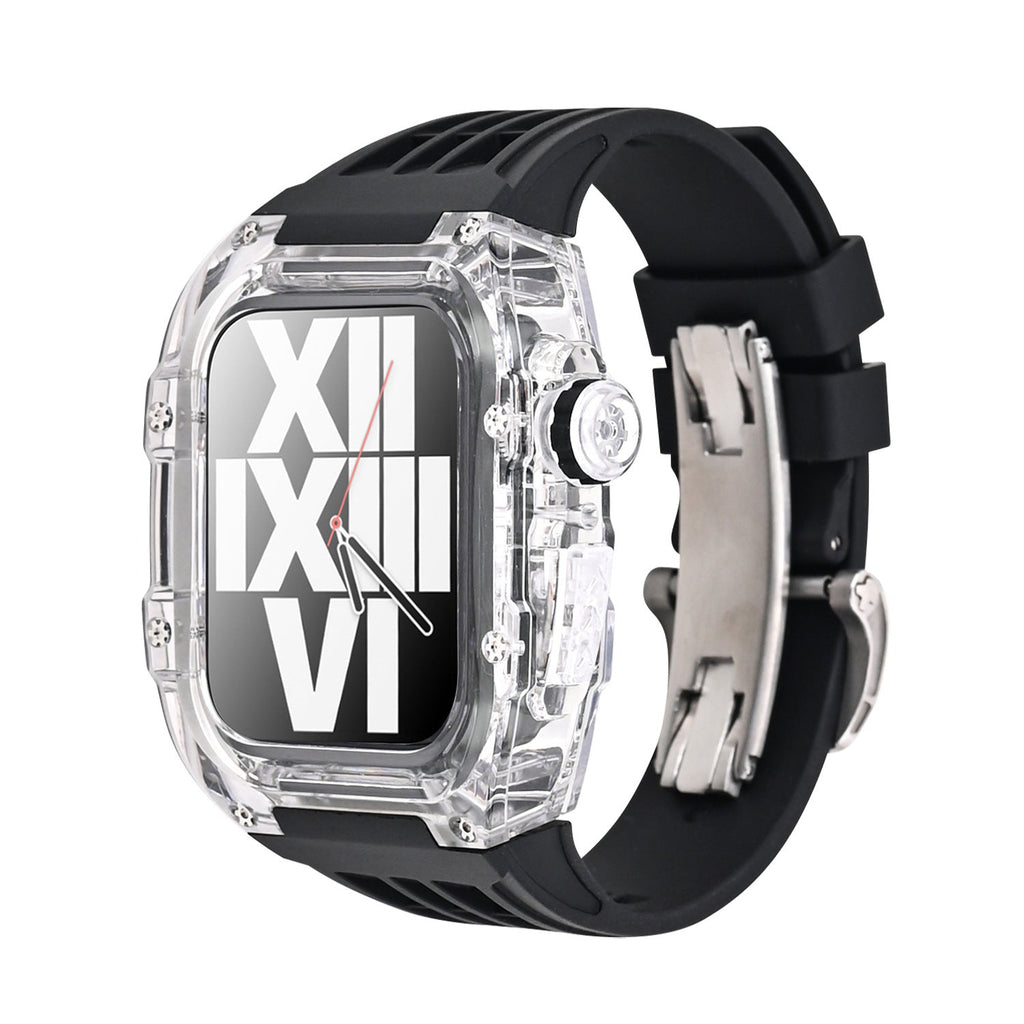 GlacierGuard Case and Fluororubber Band Kit for Apple Watch