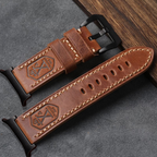 Brookmere vintage leren band compatibel met Samsung Watch Ultra