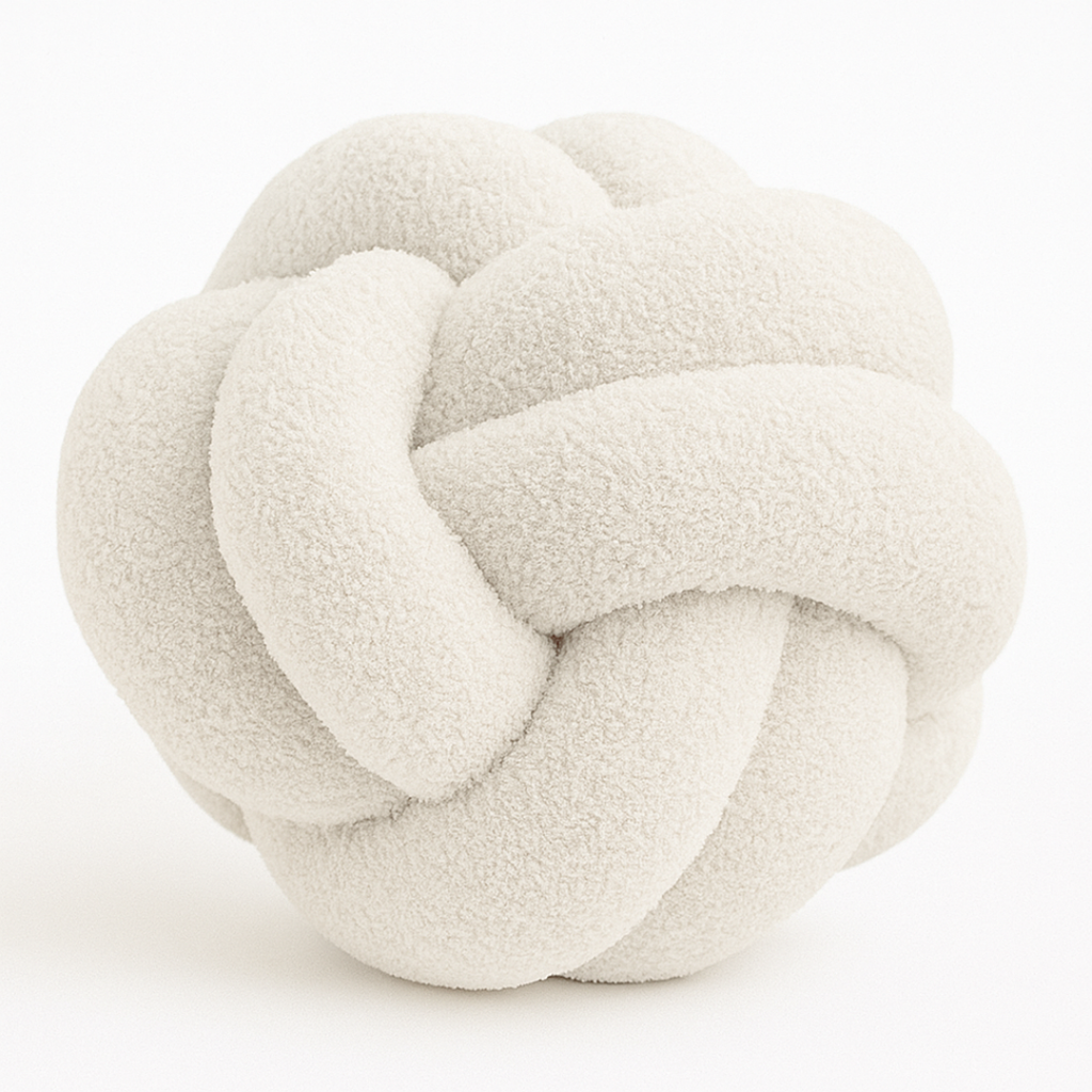Modern Soft Knot Baby Nursery Decor Pillow