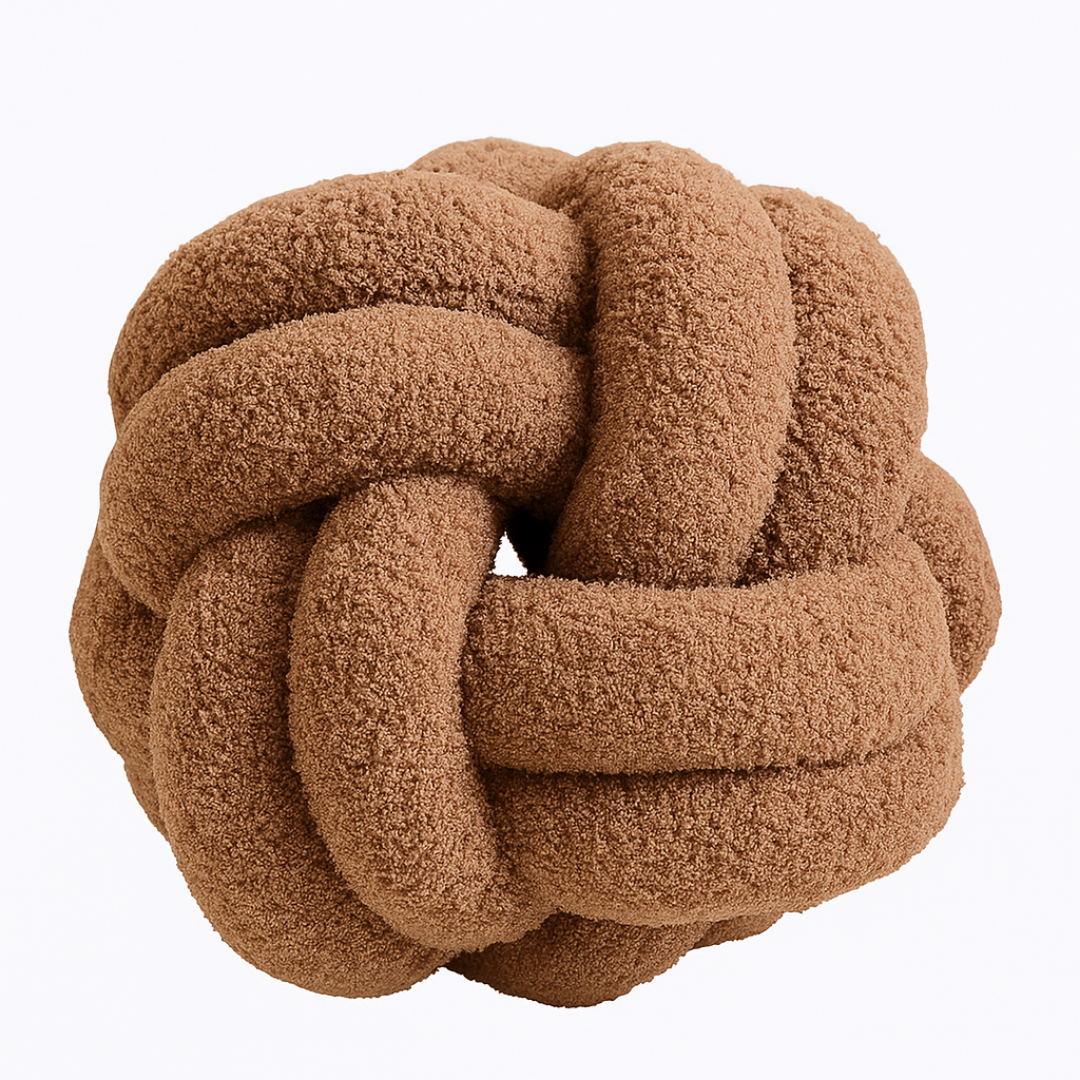Modern Soft Knot Baby Nursery Decor Pillow
