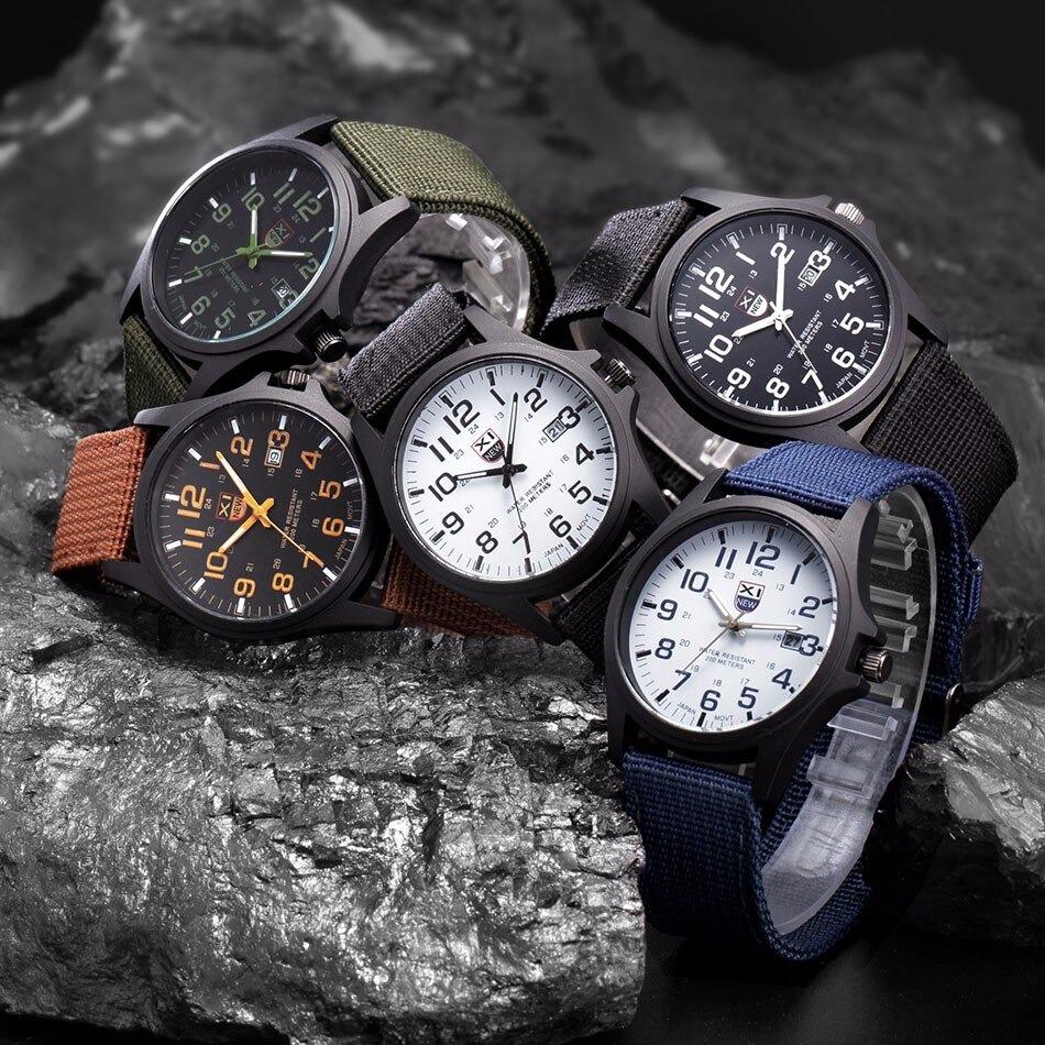 Tactical Men's Watch AdventureTime – Waterproof and Shock Resistant with LED