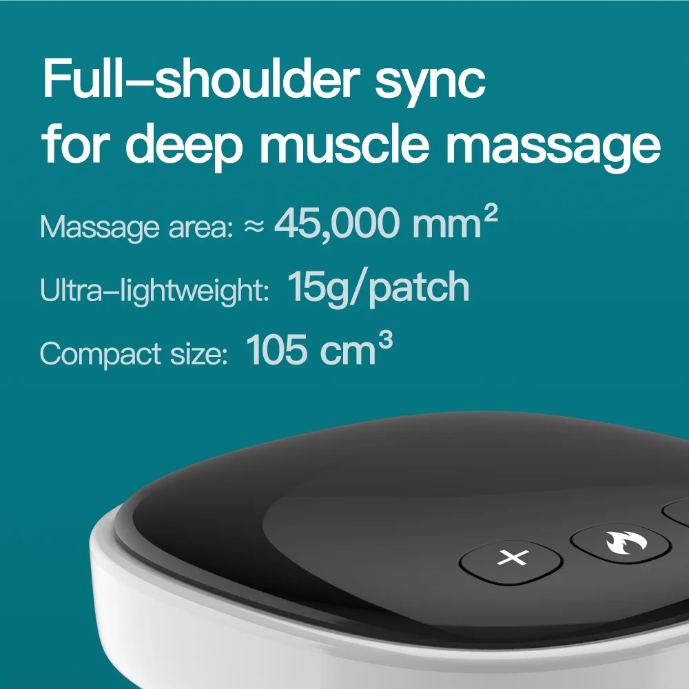 Cerotto Termico EMS Wireless per Tensione Muscolare e Recupero Quotidiano