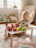 Reversible Wooden Road Circuit Activity Table For Kids | petprovac